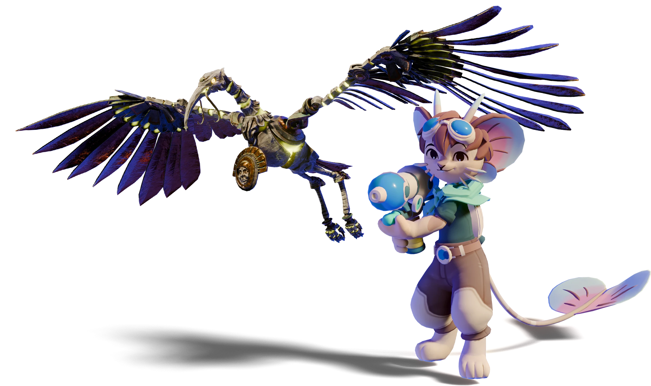 Muri Wildwoods character and crane